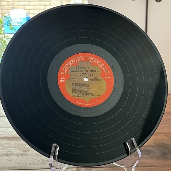 Dance 'Til Quarter To Three With U.S. Bonds 1961 LeGrand LLP 3001 Mono - Picture 8 of 12
